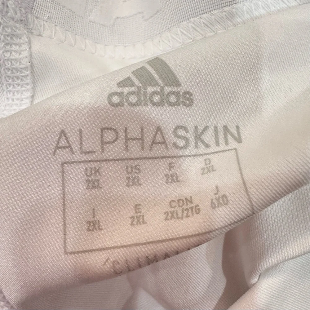 Men’s White Adidas Tights